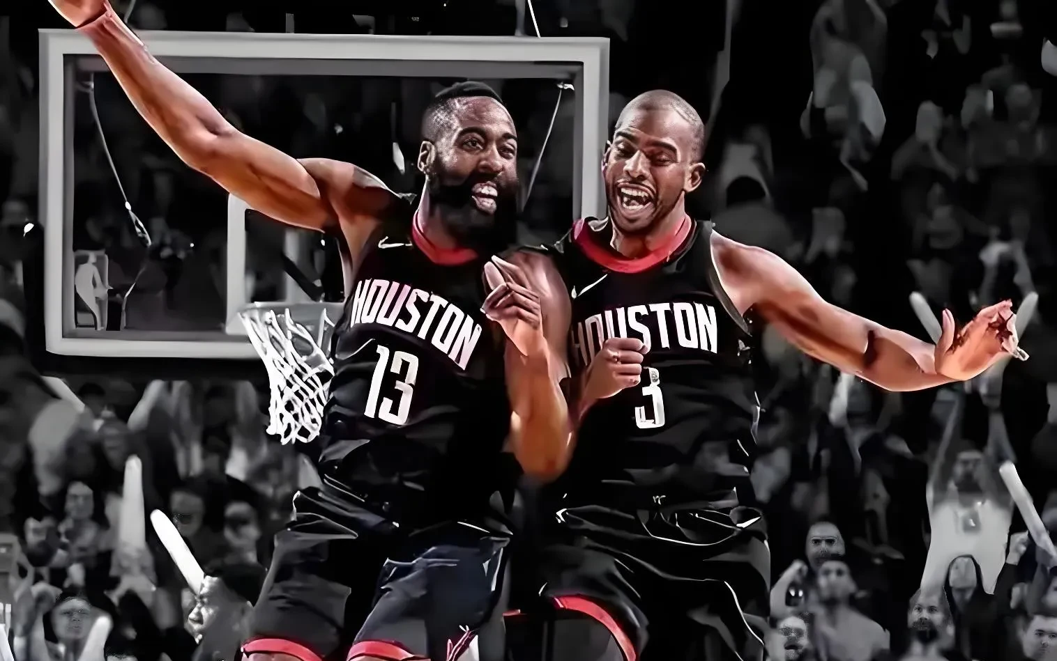 火箭与篮网激战,分差仅一球,胜负悬念 火箭与篮网激战,分差仅一球,胜负悬念