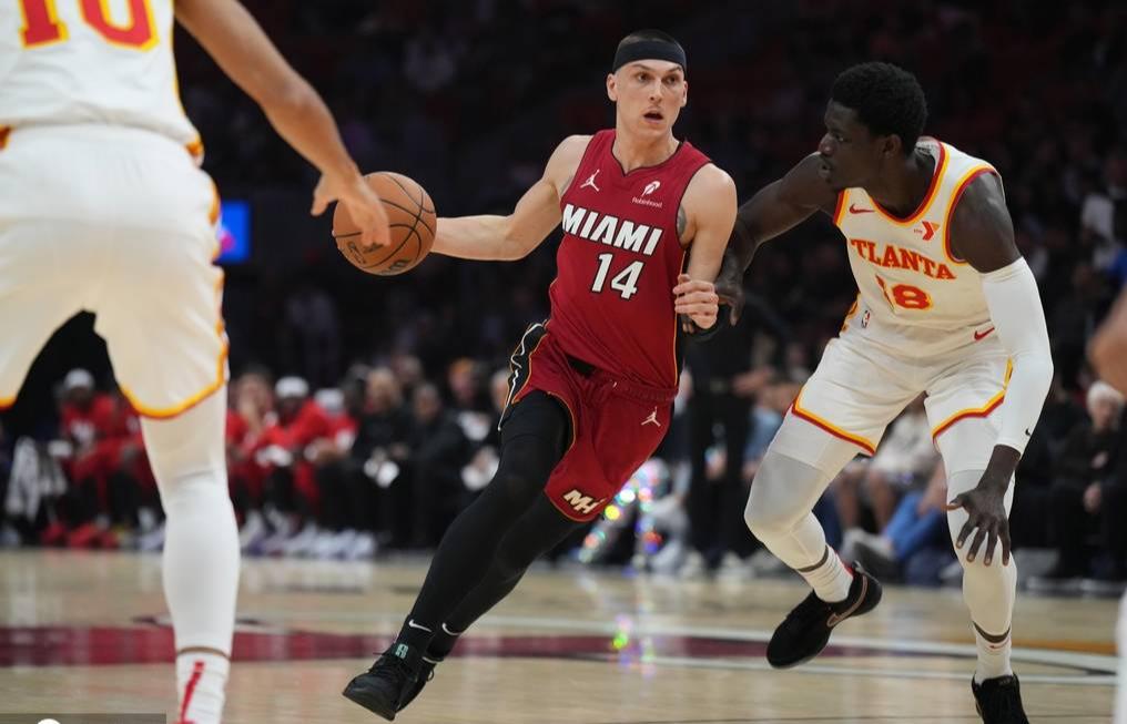 热火大胜老鹰，取得四连胜